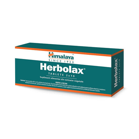 Herbolax, 20 tabletten, Himalaya