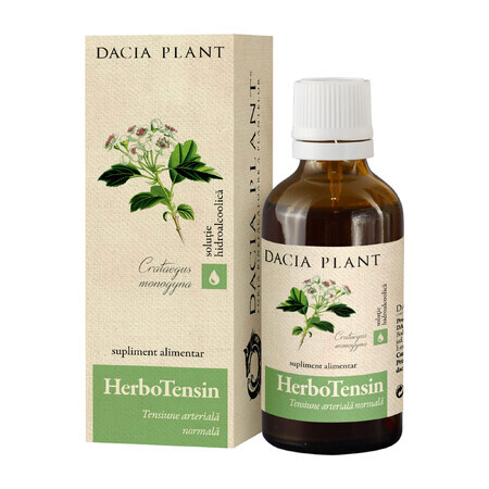 HerboTensin Tintura (Regulador de la tensión), 50 ml, Dacia Plant