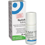 Hyabak 0,15% solución oftálmica, 10 ml, Thea