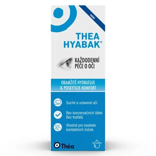 Hyabak 0,15% solución oftálmica, 10 ml, Thea
