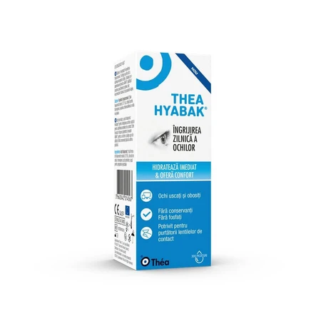 Hyabak 0,15% solución oftálmica, 10 ml, Thea