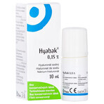 Hyabak 0,15% solución oftálmica, 10 ml, Thea