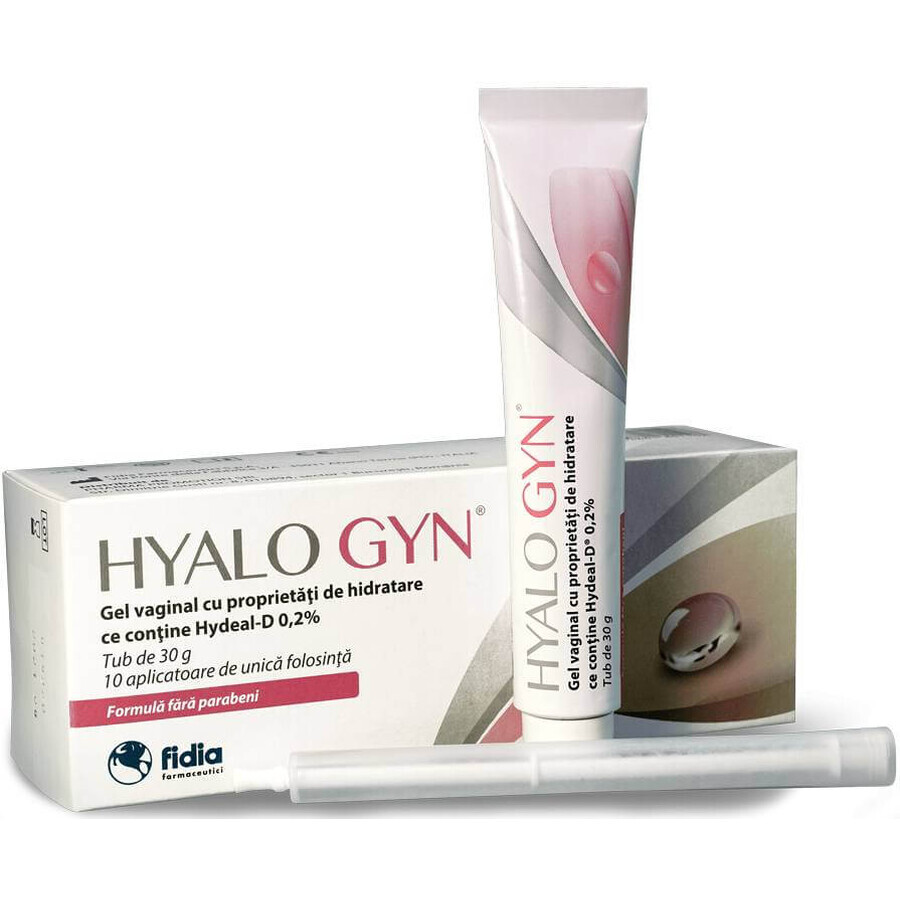 Hyalogyn Gel 30 g, 10 aplicadores, Fidia Farmaceutici comentarios