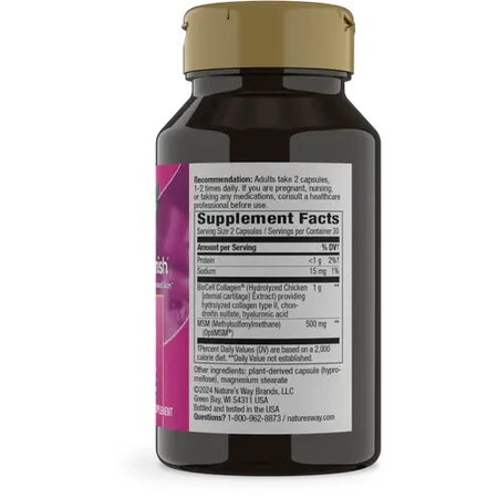 Hydraplenish Plus MSM Nature's Way, 60 capsule, Secom