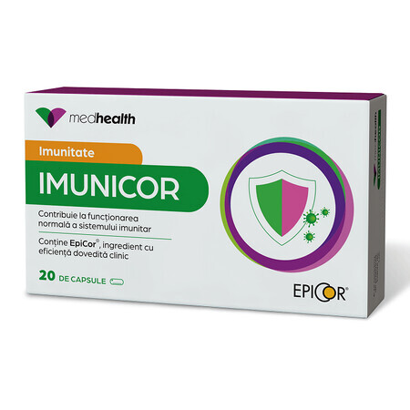 Imunicor, 20 cápsulas, ND Medhealth