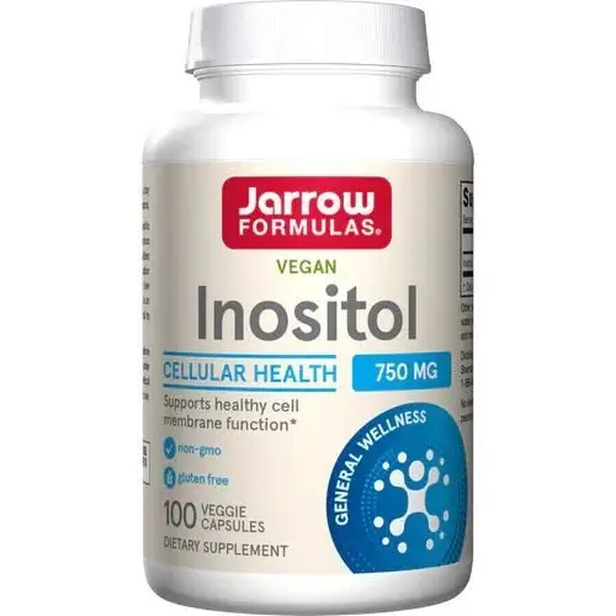 Inositolo 750 mg Jarrow Formulas, 100 capsule, Secom