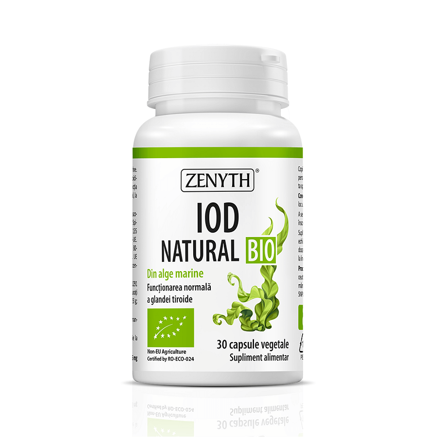 Iode Natural Bio, 30 gélules, Zenyth