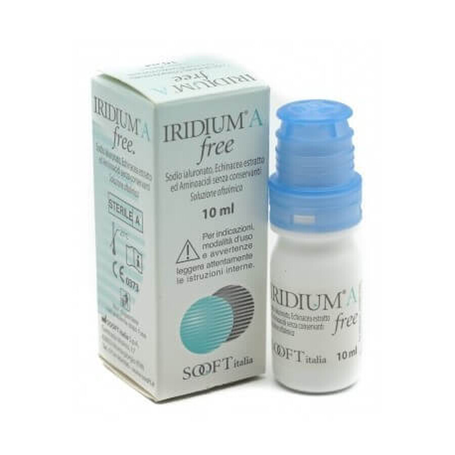 Iridium A Free solution ophtalmique, 10 ml, BioSoft Italie