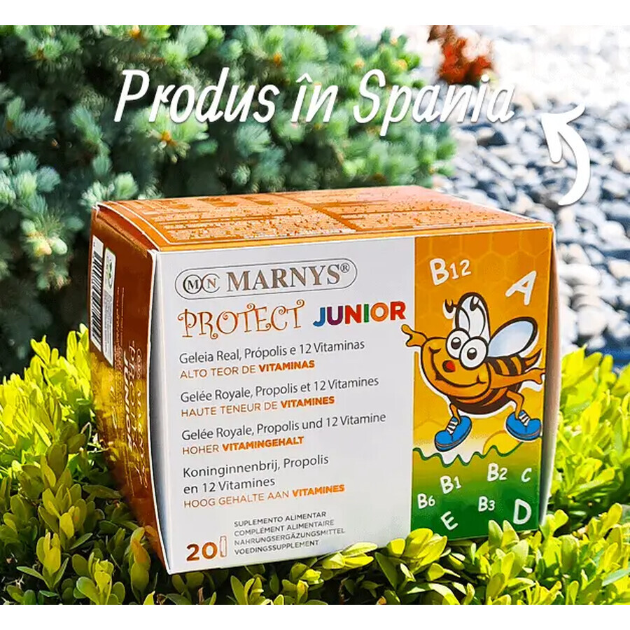 Junior Protect Complex para la inmunidad infantil, 20 Viales, Marnys