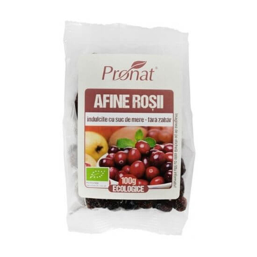 Arándanos rojos ecológicos, 100 g, Pronat