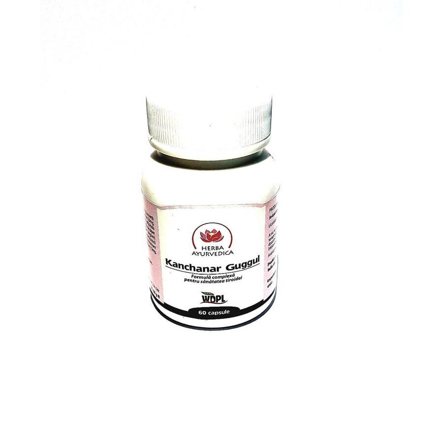 Kanchanar Guggul, 60 capsules, Ayurvedisch Kruid