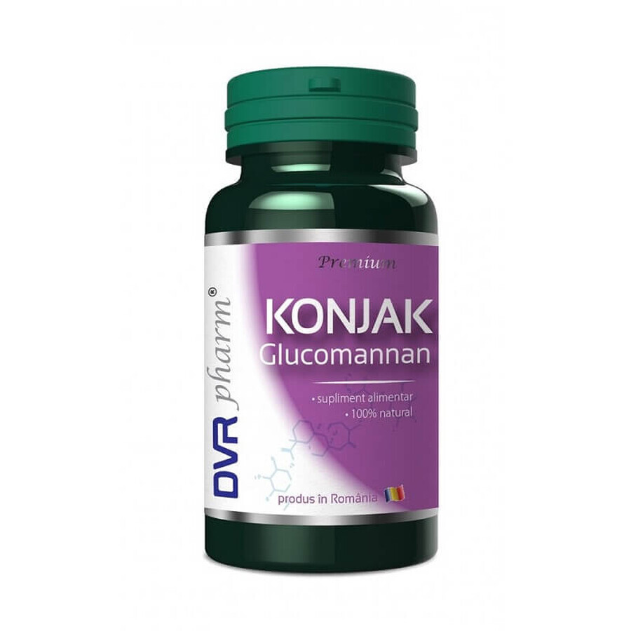 Konjak Glucomannan, 120 cápsulas, DVR Pharm