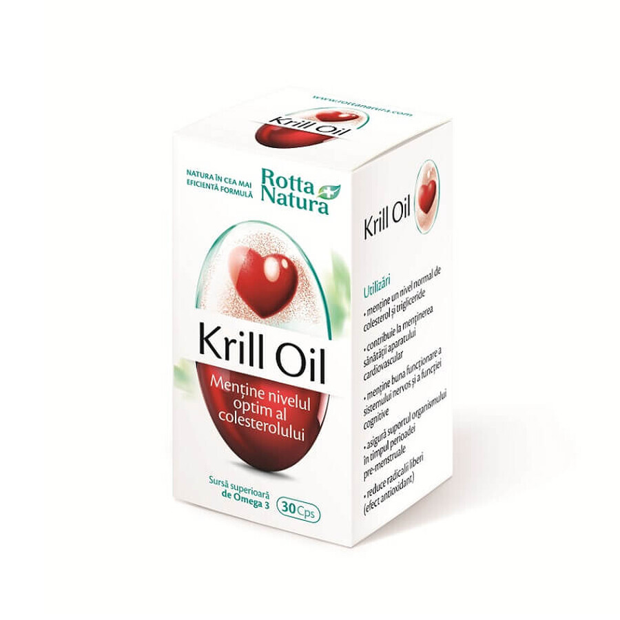 Aceite de Krill 500mg, 30 cápsulas, Rotta Natura