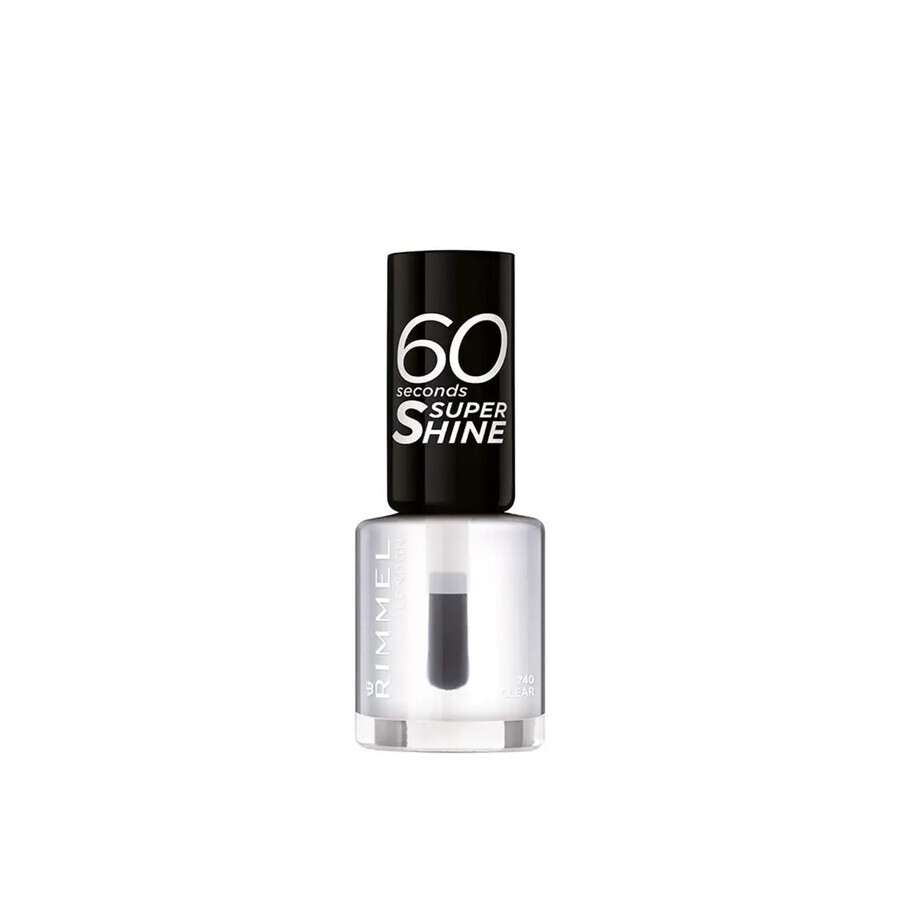 Nagellack 60 Seconds Shine 740 Clear, 8 ml, Rimmel London