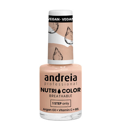 Vernis à ongles NutriColor-Care&Colour NC8, 10.5ml, Andreia Professional