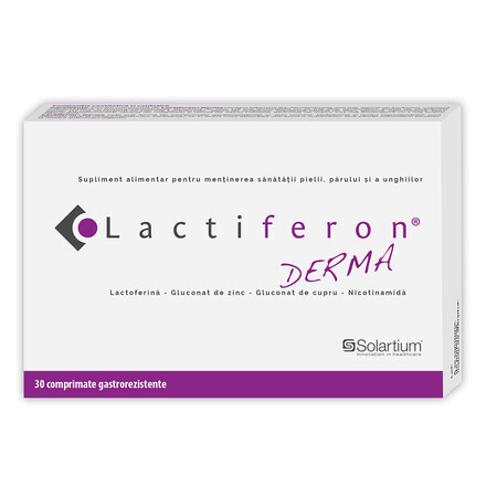 Lactiferon Derma, 30 comprimidos, Solartium