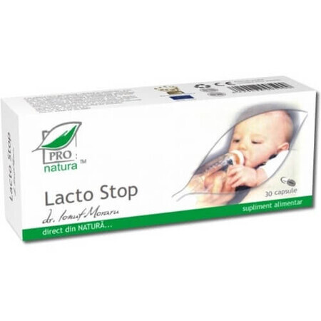 Lacto Stop, 30 cápsulas, Pro Natura