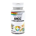 AHCC plus NAC &amp; Beta Glucan Solaray, 30 comprimido, Secom