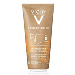 Vichy Capital Soleil Protector solar para rostro y cuerpo SPF 50+ diseñado de forma sostenible, 200 ml