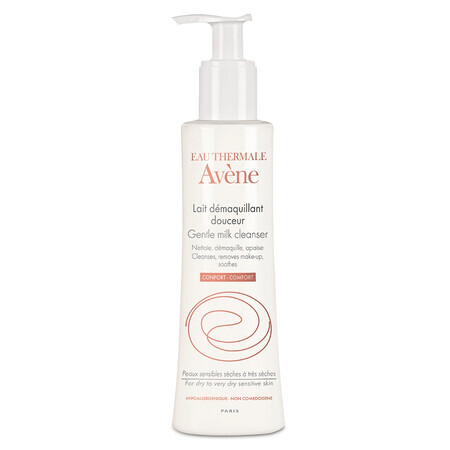 Avene Latte Detergente Delicato Viso, 200ml