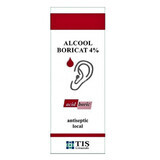 Alcohol bórico 4%, 15 ml, Tis Farmaceutic