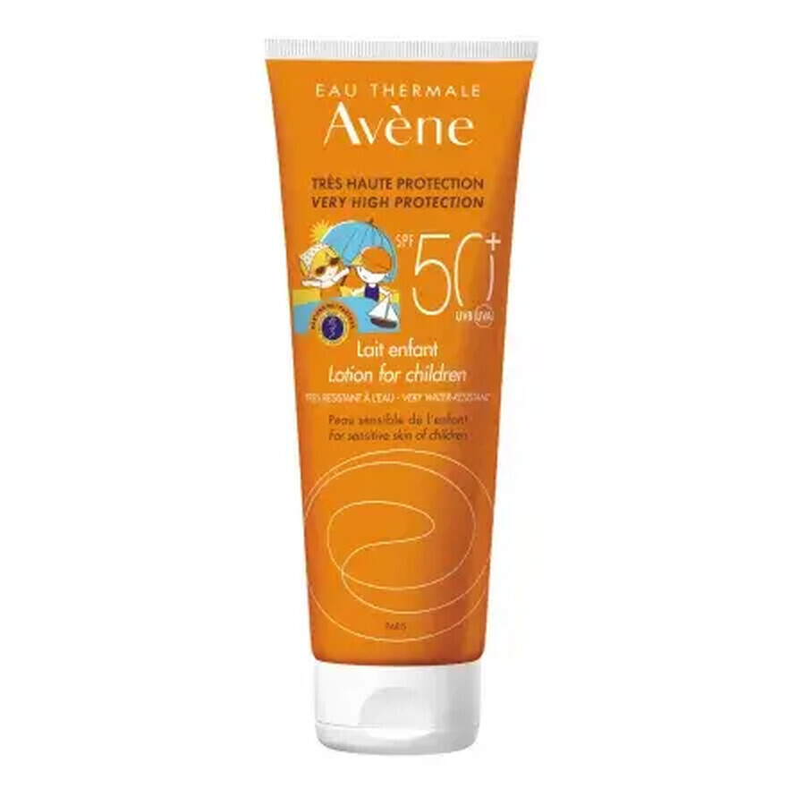 Leche solar para niños FPS 50+, 100 ml, Avene