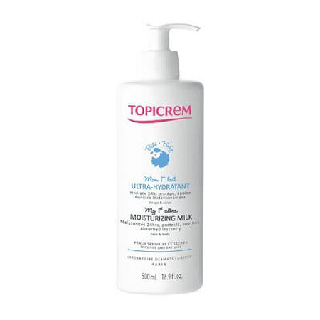 Leche Ultrahidratante Topicrem Baby, 500 ml, NIGY