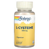 L-cisteina 500mg Solaray, 30 capsule, Secom