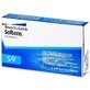 Lentes de contacto SofLens 59, -01.25, 6 piezas, Bausch Lomb