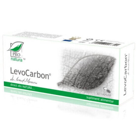 LevoCarbon, 30 cápsulas, Pro Natura