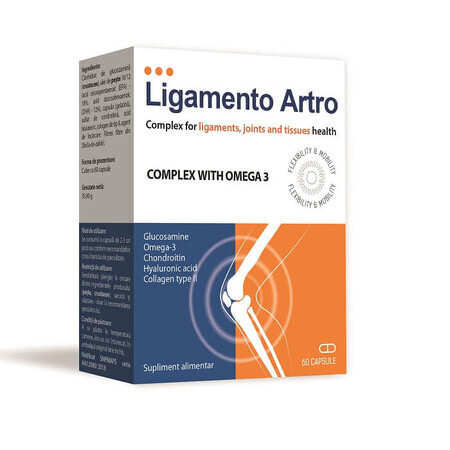 Arthro Ligament, 60 cápsulas, Mba Pharma