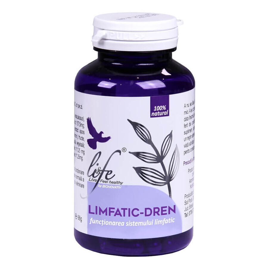 Limfatic-dren, 120 capsule, Bionovativ