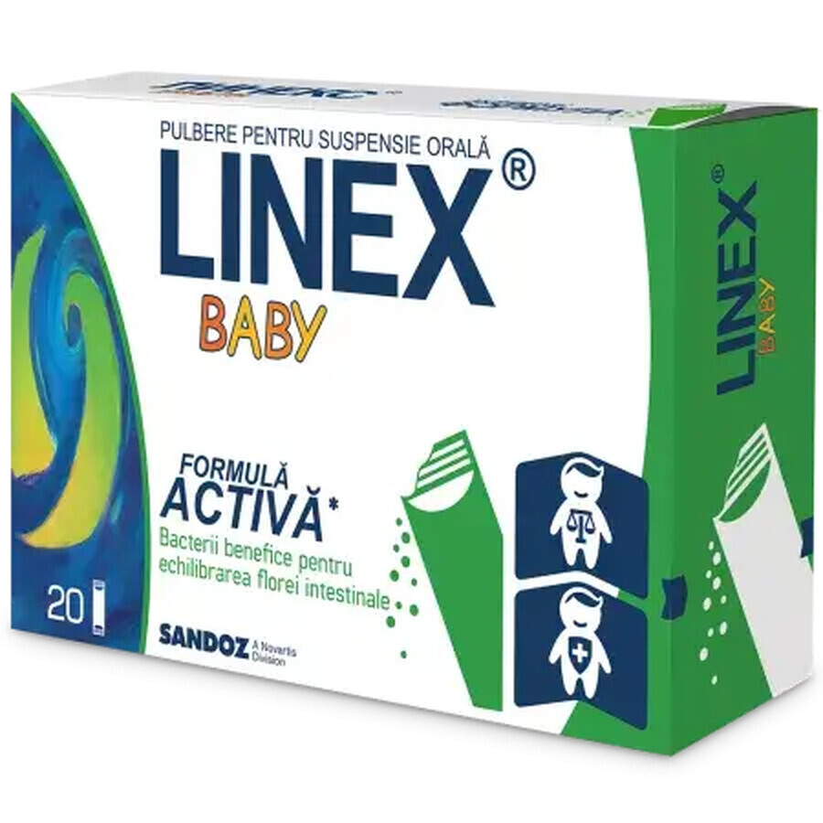 Linex Bebé, 20 sobres, Sandoz