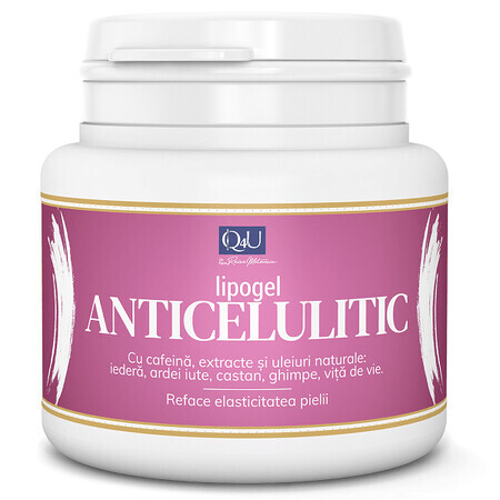 Lipogel anticelulítico Q4U, 500 ml, Tis Farmaceutic