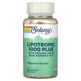 Lipotropic 1000 Plus Solaray, 100 cápsulas, Secom