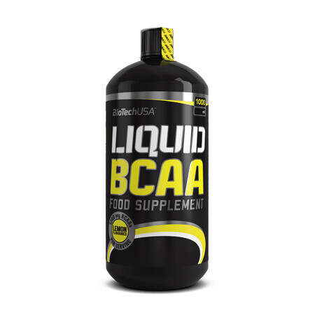 Liquid BCAA Orange, 1000 ml, Biotech USA