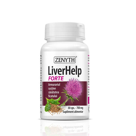 LiverHelp Forte 700 mg, 30 cápsulas, Zenyth