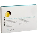 L-Mesitran Active Large 7,5 x 4,5 cm con borde adhesivo, impermeable, 5 piezas, Theo