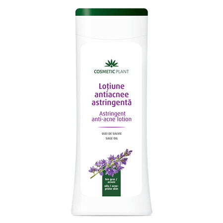 Loción antiacné con aceite de salvia, 200 ml, Cosmetic Plant