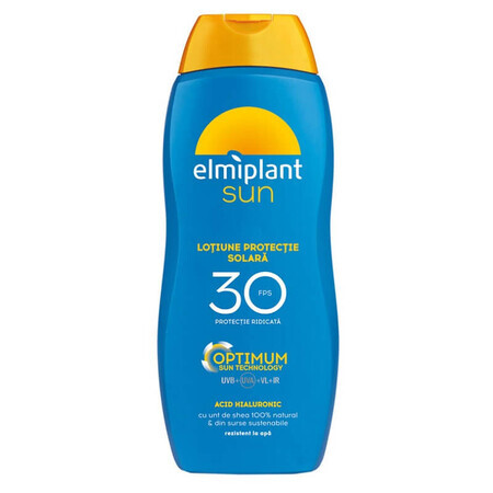 Hoge zonbeschermingslotion SPF 30 Optimum Sun, 200 ml, Elmiplant