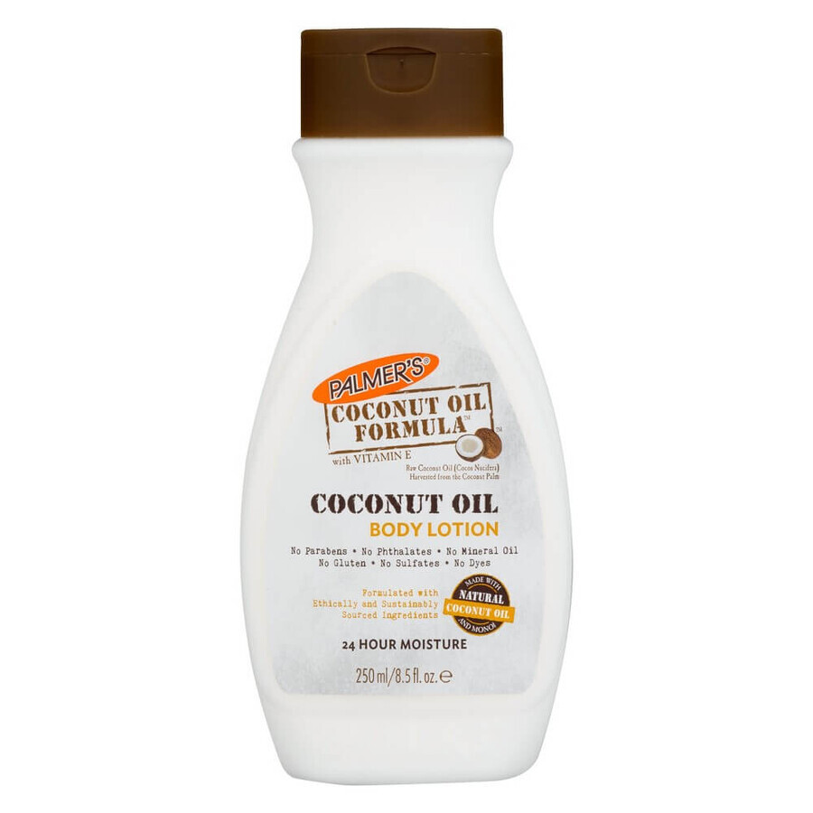 Lait corporel hydratant à l'huile de coco et à la vitamine E, 250ml, Palmer's