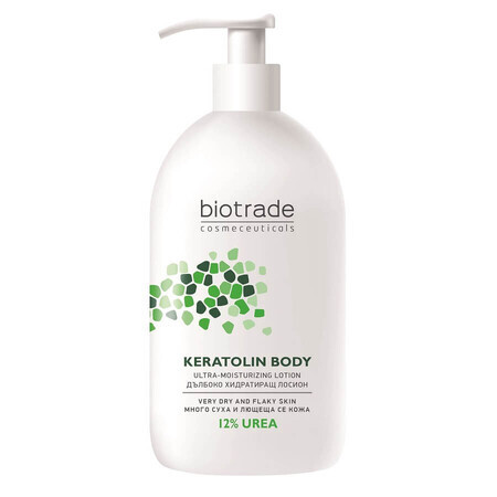 Biotrade Keratolin Körperlotion für sehr trockene Haut 12% Urea, 400 ml