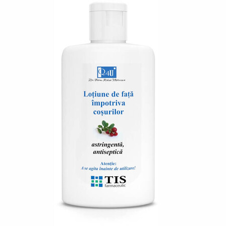 Loción facial contra espinillas Q4U, 60 ml, Tis Pharmaceutical