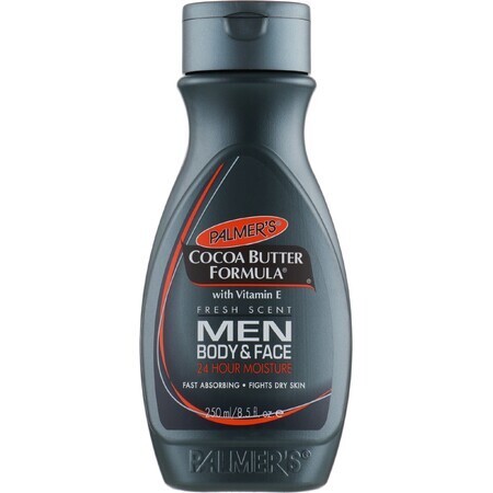 Loción hidratante facial y corporal para hombre, 250 ml, Palmer's