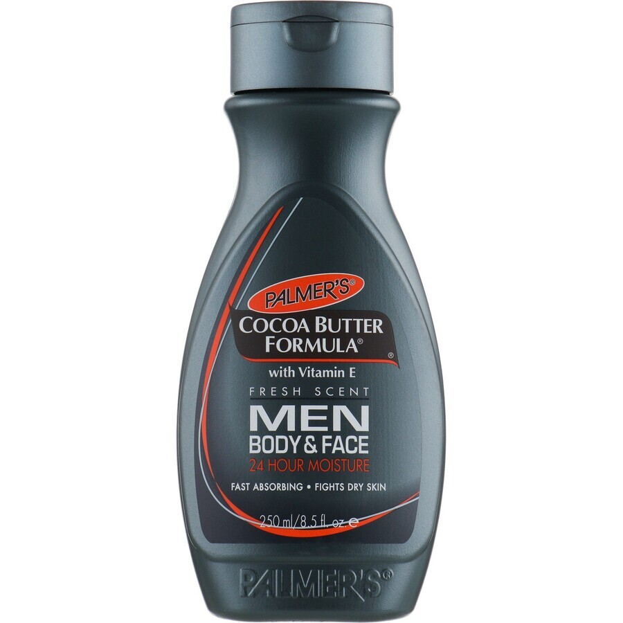 Loción hidratante facial y corporal para hombre, 250 ml, Palmer's