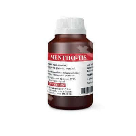 MenthoTIS Loción Mentolada, 100 ml, Tis