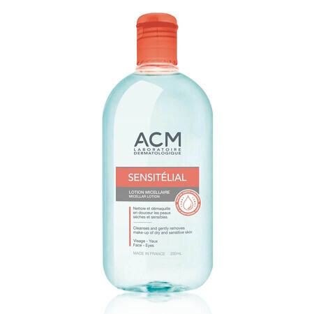 Lozione micellare sensiteliale per viso e occhi, 250 ml, Acm