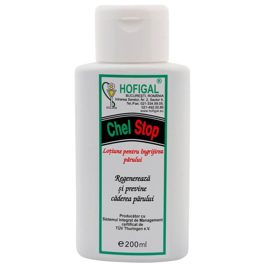 Lotion tegen haaruitval Chelstop, 200 ml, Hofigal