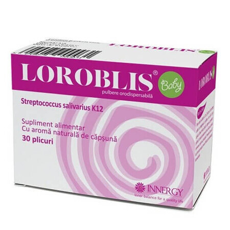 Loroblis Baby, unlösliches Pulver, 30 Beutel, Innergy