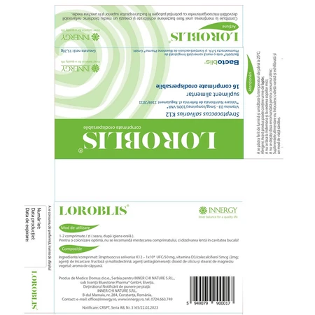 Loroblis, 16 compresse, Innergy